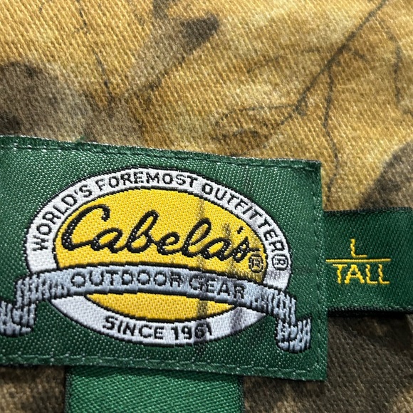 Cabela’s man large camo hunting jacket - Picture 2 of 9